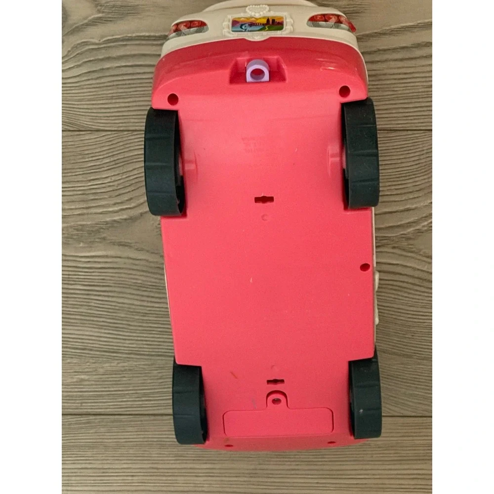 Fisher-Price Loving Family SUV Cream Pink Toy SUV 4 Door Car Seats B0011 works